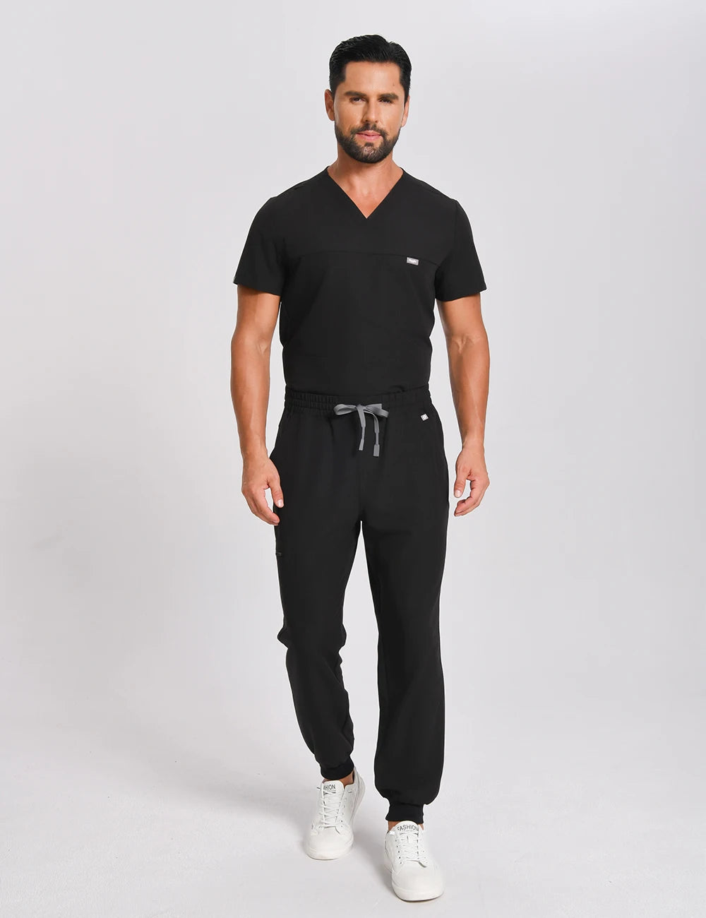 KUNGFU SCRUBS Ensemble médical homme antibactérien