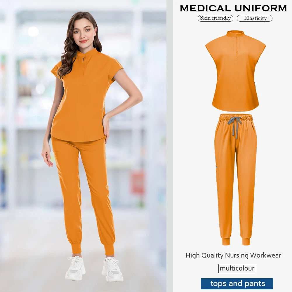 Ensemble Médical Femme - Haut et Pantalon (16 Couleurs)