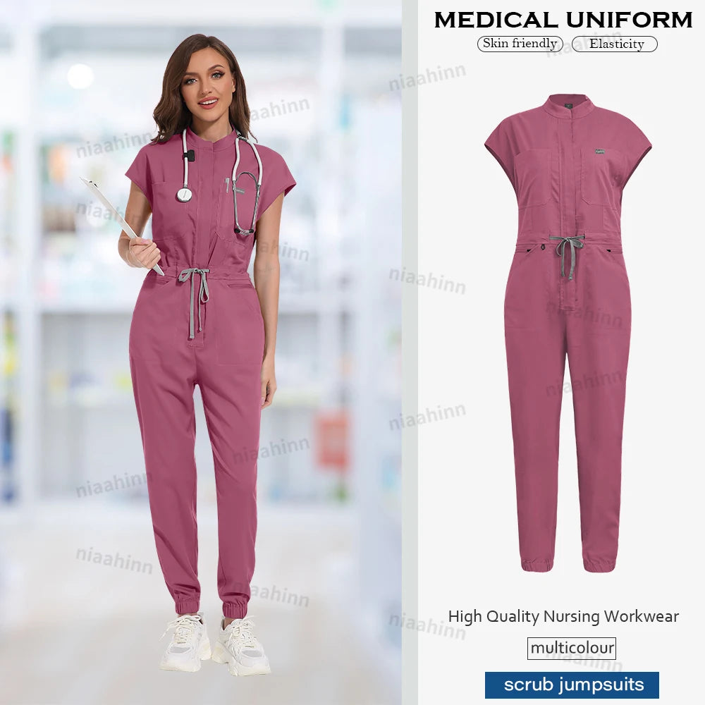 Combinaison Médicale Femme (4 Couleurs)