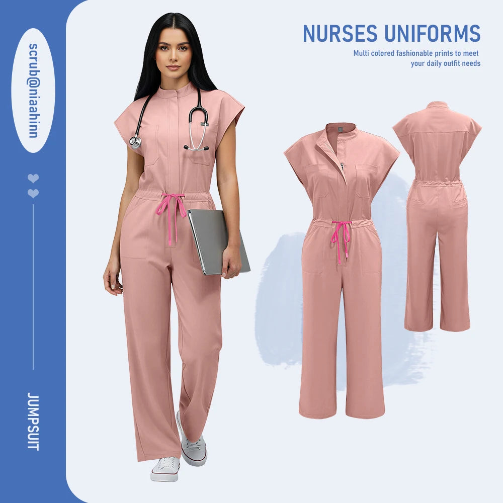 Combinaison Médicale Femme (6 Couleurs)
