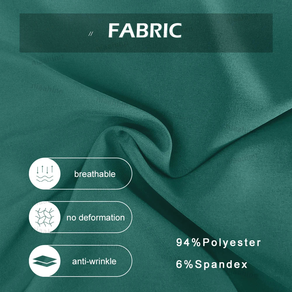 Ensemble Médical Unisexe - Haut Col V et Pantalon (9 Couleurs)