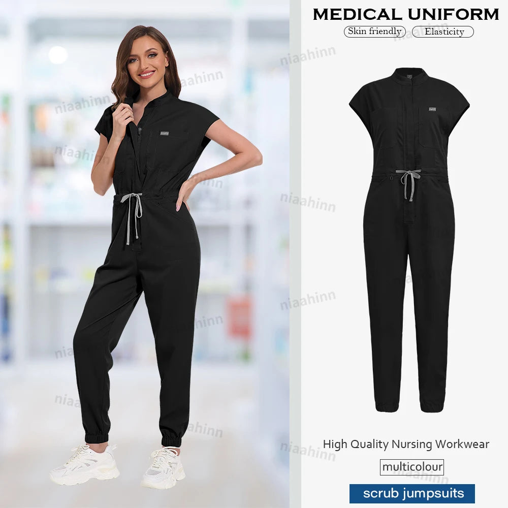 Combinaison Médicale Femme (4 Couleurs)