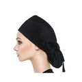 Bonnet chirurgical avec bouton unisexe - Calot médical pour élastiques de masque